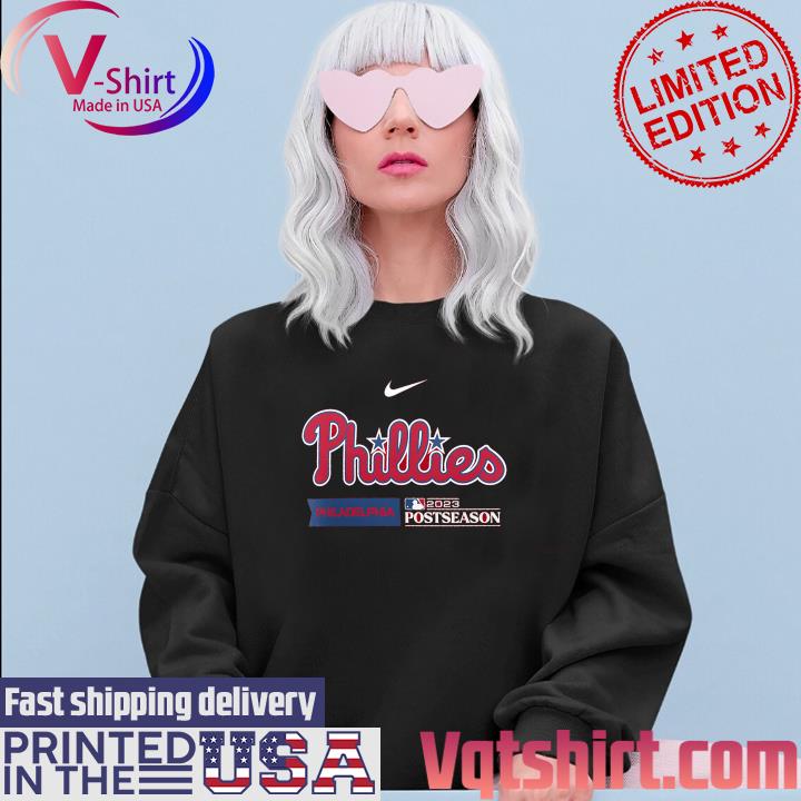 Philadelphia Phillies Nike 2023 Postseason Authentic Collection Dugout  Unisex T-shirt,Sweater, Hoodie, And Long Sleeved, Ladies, Tank Top
