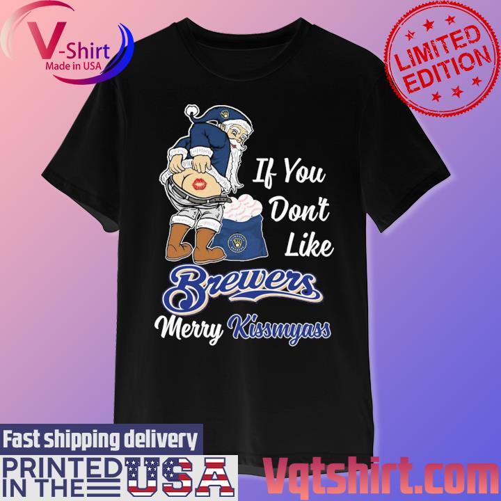 Funny Santa Snoopy and Woodstock Milwaukee Brewers 2021 Christmas