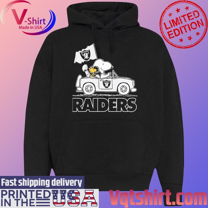 Snoopy And Woodstock Oakland Raiders shirt, hoodie, tank top, sweater and  long sleeve t-shirt