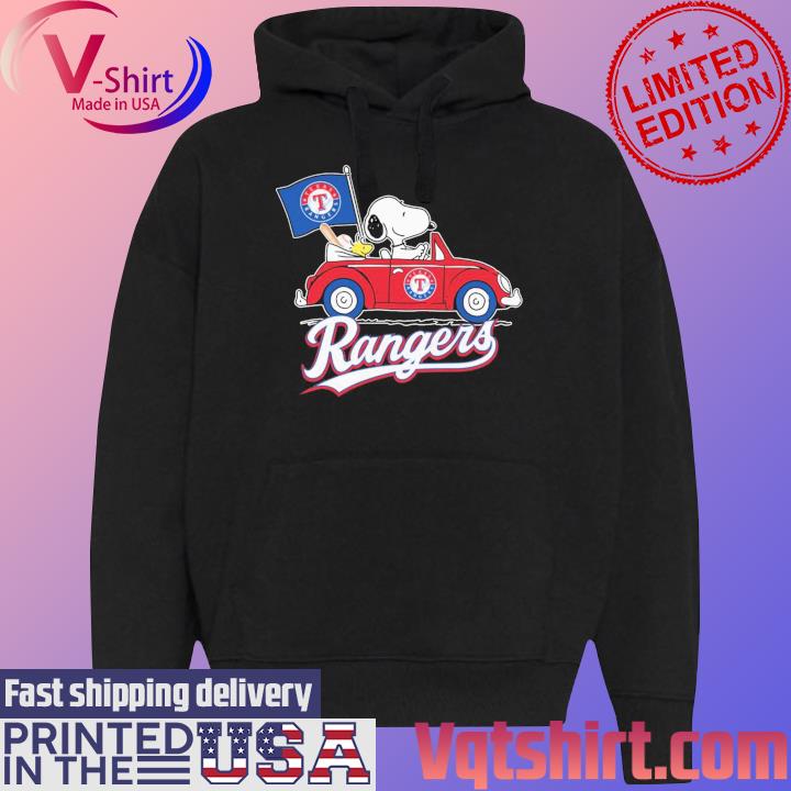 Snoopy And Woodstock Driver Car Texas Rangers Shirt, hoodie, sweater, long  sleeve and tank top