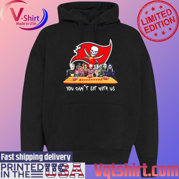 Tampa Bay Buccaneers Shirt Horror Movies You Cant Sit With Us -  High-Quality Printed Brand