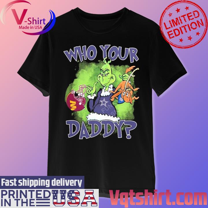 Official funny The Grinch Washington Commanders Dallas Cowboys Shirt,  hoodie, sweater, long sleeve and tank top