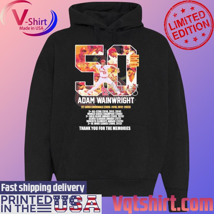 The Last Show 2023 Adam Wainwright St Louis Cardinals Thank You, Waino  Signatures Shirt, hoodie, sweater, long sleeve and tank top