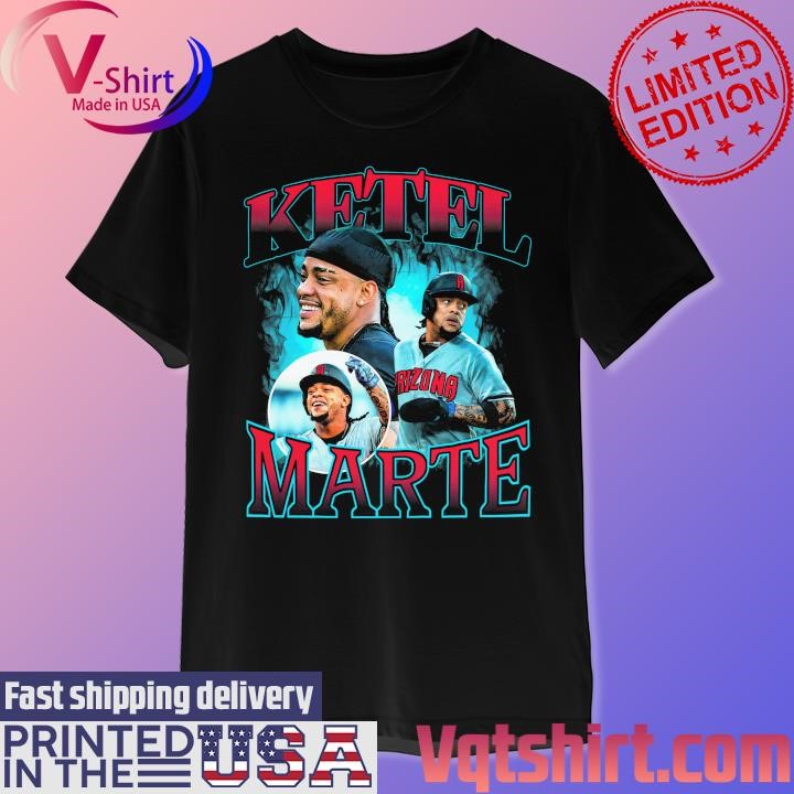 Ketel Marte Desert Heat Arizona Diamondbacks vintage shirt