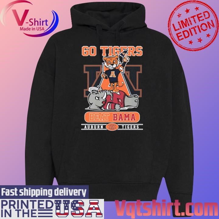 Auburn Tigers Go Tigers Beat Bama shirt Black Hoodie