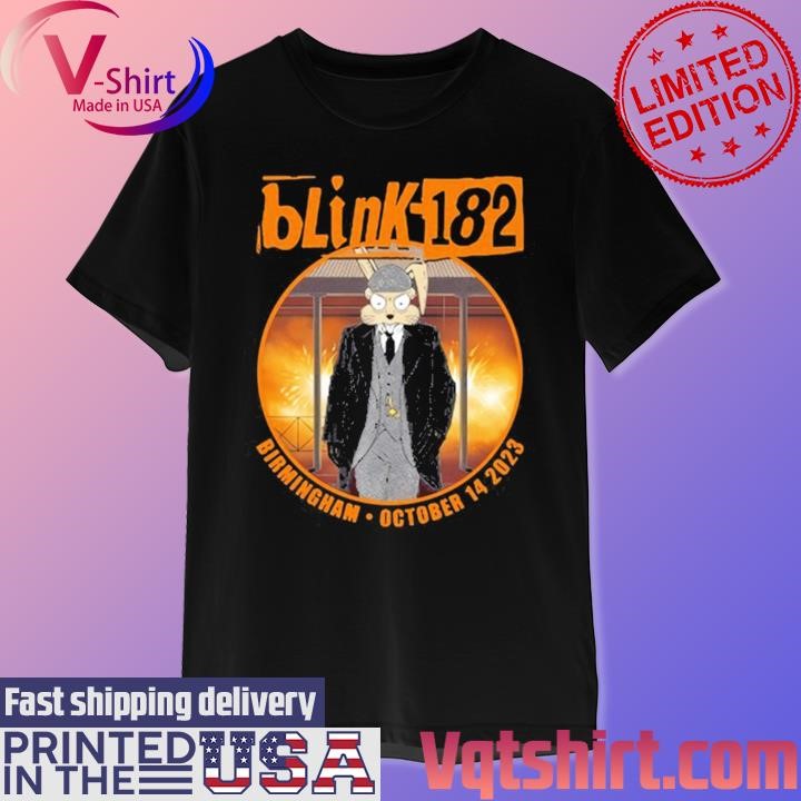 Blink-182 Birmingham Oct 14Th 2023 Event Shirt