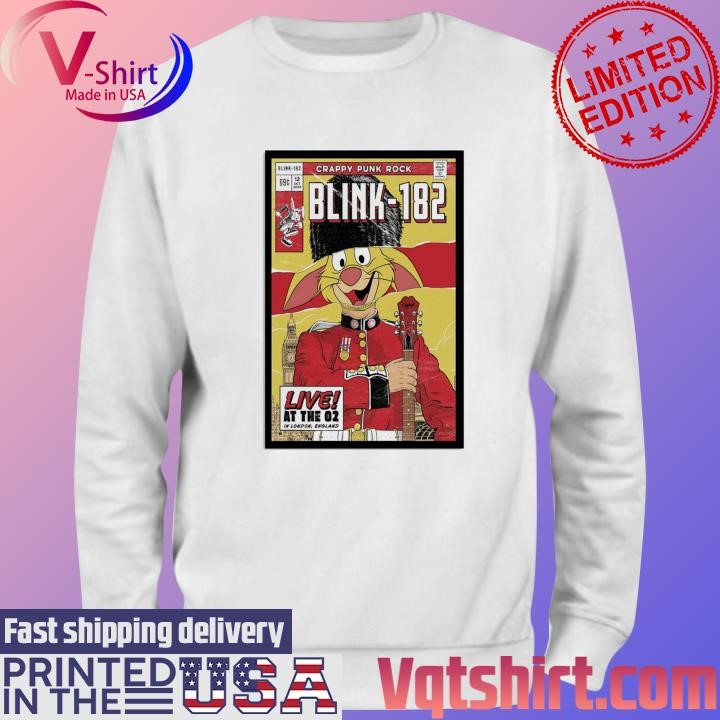 Blink-182 The O2 Arena, London, England October 12, 2023 Poster Sweater