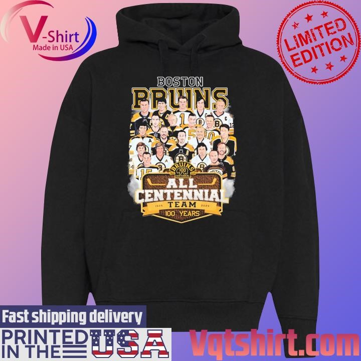 Boston Bruins 100 Years Of 1924 2024 Memories Shirt, hoodie, sweater, long  sleeve and tank top