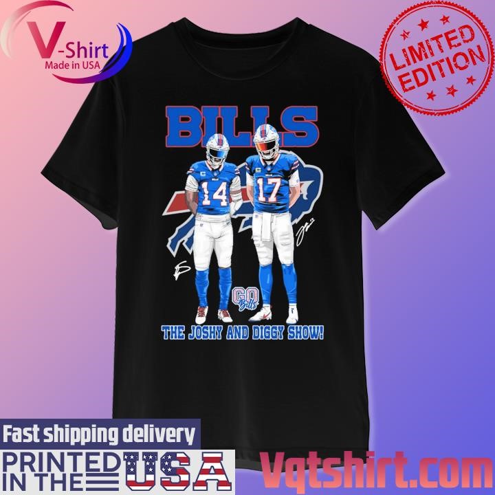 Buffalo Bills Go Bills The Joshy and Diggy Show signatures shirt