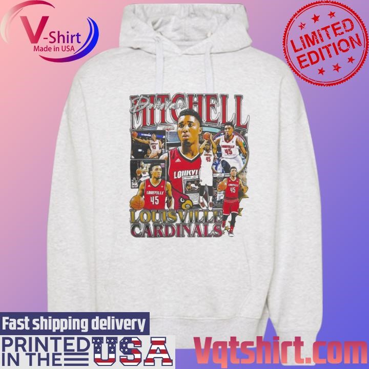 Donovan Mitchell Louisville Cardinals Basketball 2023 Shirt Hoodie