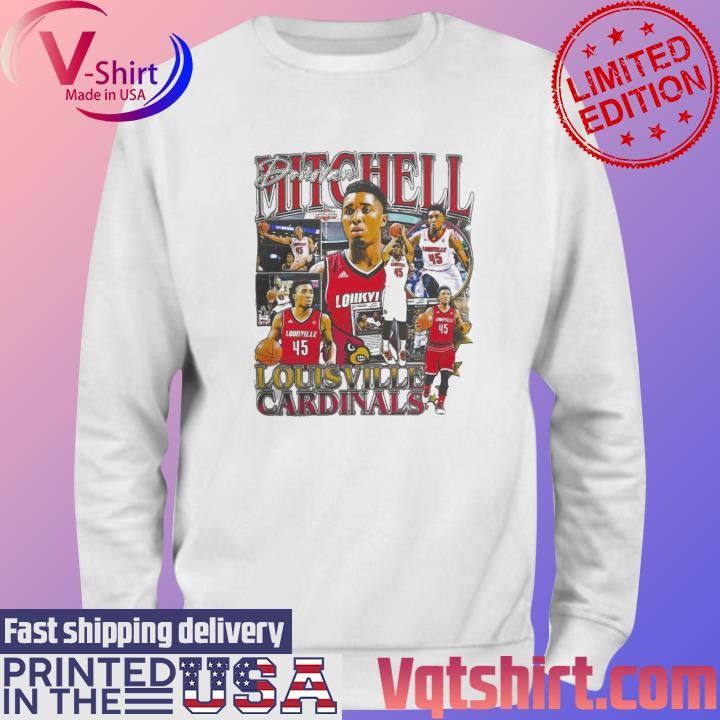 Donovan Mitchell Louisville Cardinals Basketball 2023 Shirt Sweater