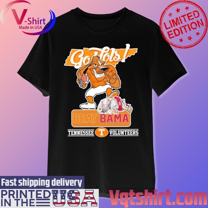 Go Vols Beat Bama Tennessee Volunteers shirt