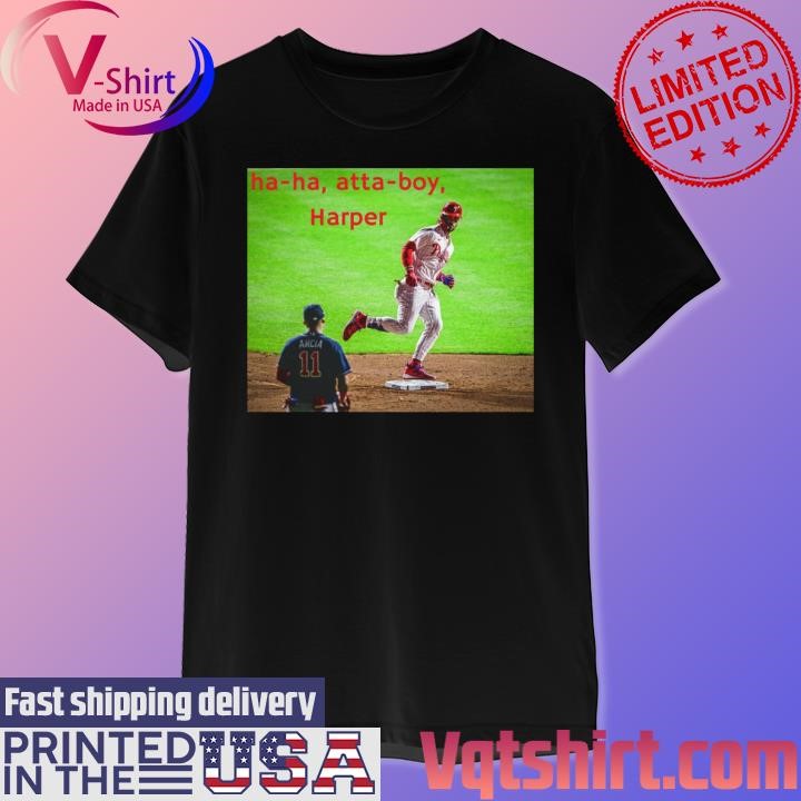 Bryce Harper Vintage Shirt - Phillies World Series Unisex T-shirt Tee Tops