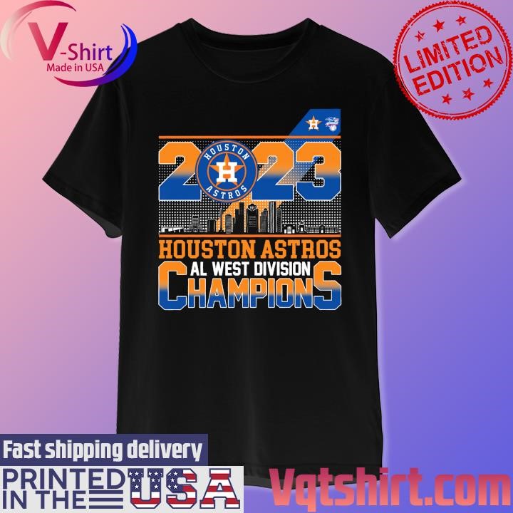 Houston Astros Skyline Al West Division Champions Shirt, hoodie