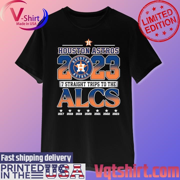 Houston Astros 2023 7 Straight Trips To The ALCS T Shirt, hoodie