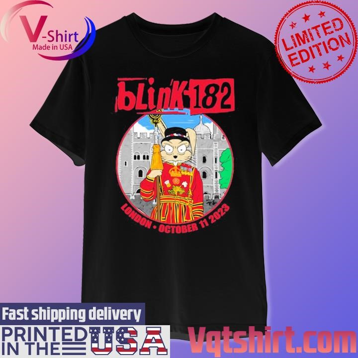 Official Blink-182 October 11th, 2023 The O2 Arena, London, England Shirt