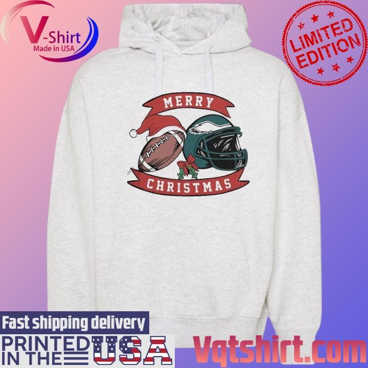 Philadelphia Eagles Football Merry Christmas Shirt Hoodie