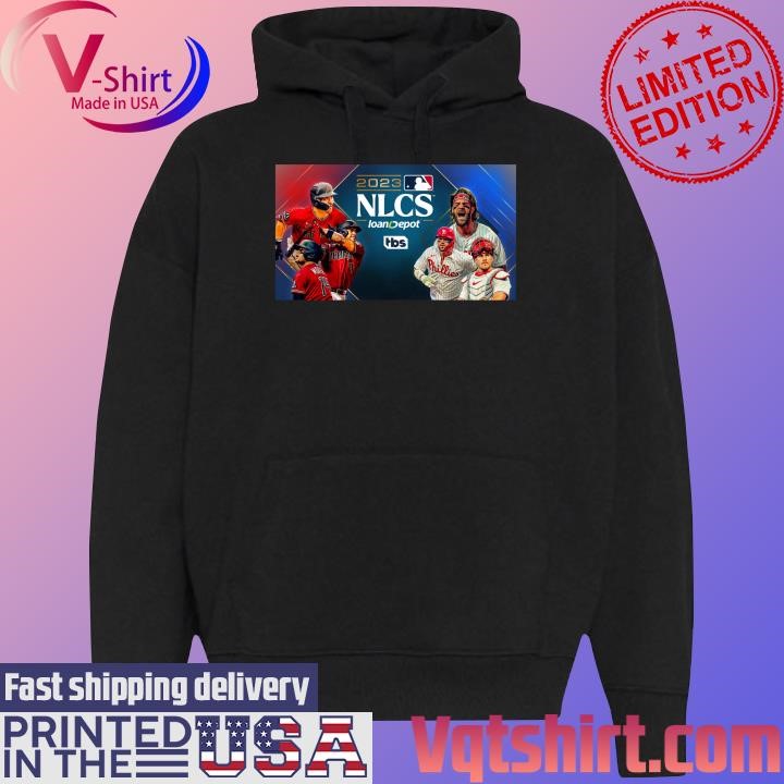 Philadelphia Phillies vs Arizona Diamondbacks 2023 NLCS Matchup poster Black Hoodie