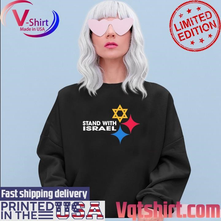 Pittsburgh Steelers stand with Israel 2023 shirt Sweater