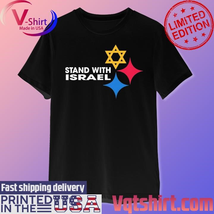 Pittsburgh Steelers stand with Israel 2023 shirt