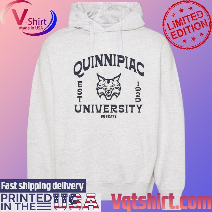 Quinnipiac Bobcats Pigment Dyed Fleece Est 1929 shirt Hoodie