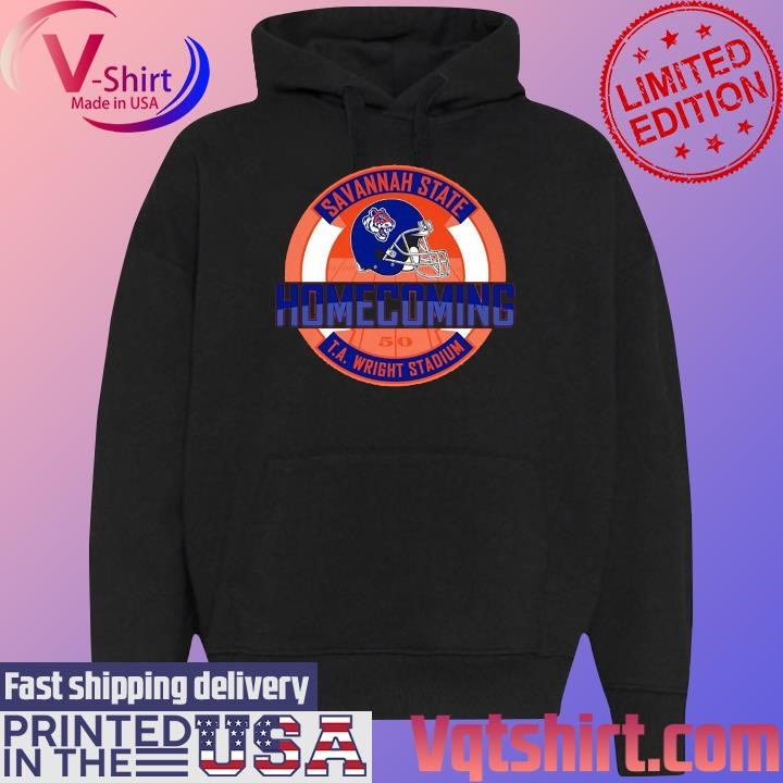 Savannah State 2023 Homecoming T.A Wright Stadium shirt Black Hoodie