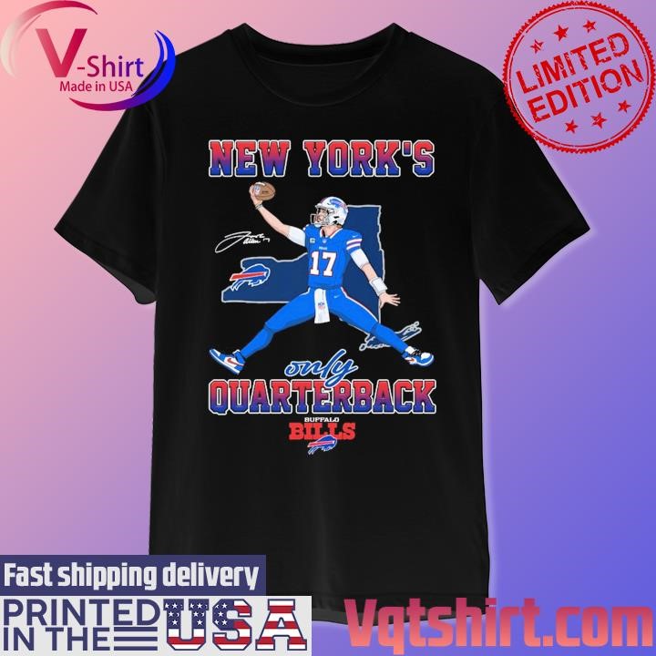 Stefon Diggs New York's only quarterback Buffalo Bills signature shirt