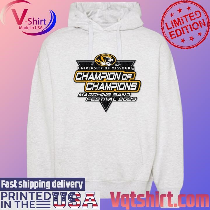 University of Missouri Champion of Champions Marching Band Festival 2023 shirt Hoodie