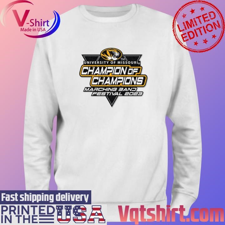 University of Missouri Champion of Champions Marching Band Festival 2023 shirt Sweater