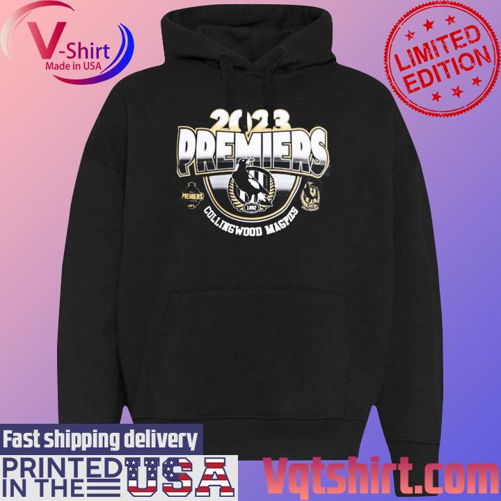 AFL Final 2023 Men’s Collingwood Magpies s Black Hoodie