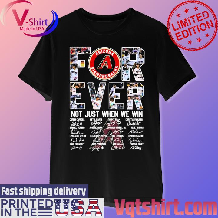 Texas Rangers forever not just when we win signatures shirt