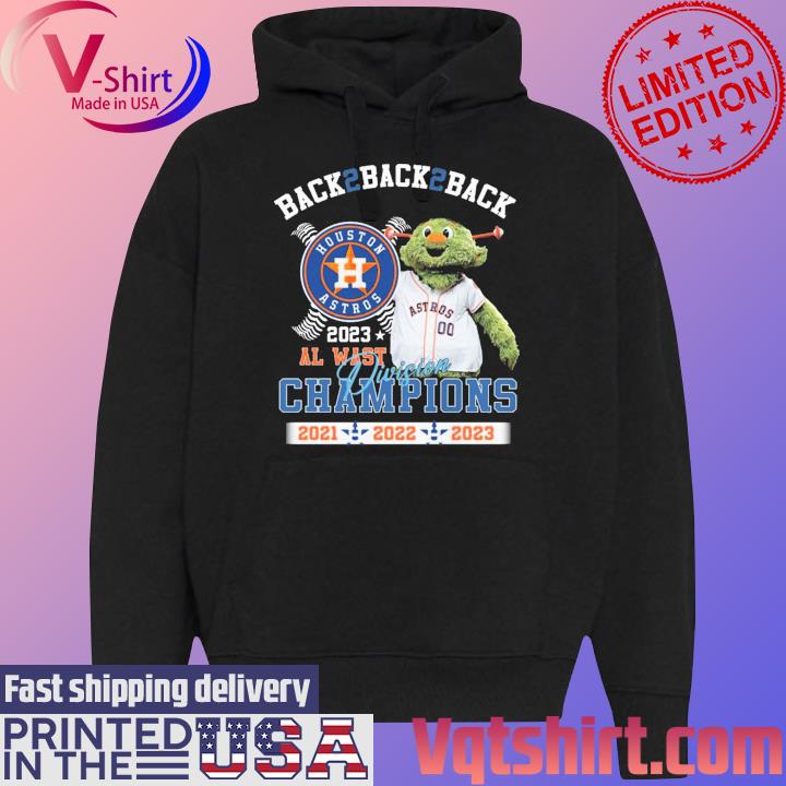 Official back2back2back 2023 AL East Division Champions 2021 2022 2023 MLB  Houston Astros Shirt, hoodie, sweater, long sleeve and tank top