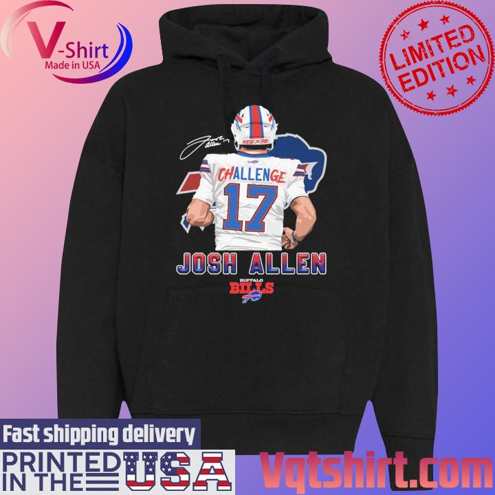 Buffalo Bills Challenge Josh Allen Signature shirt, hoodie