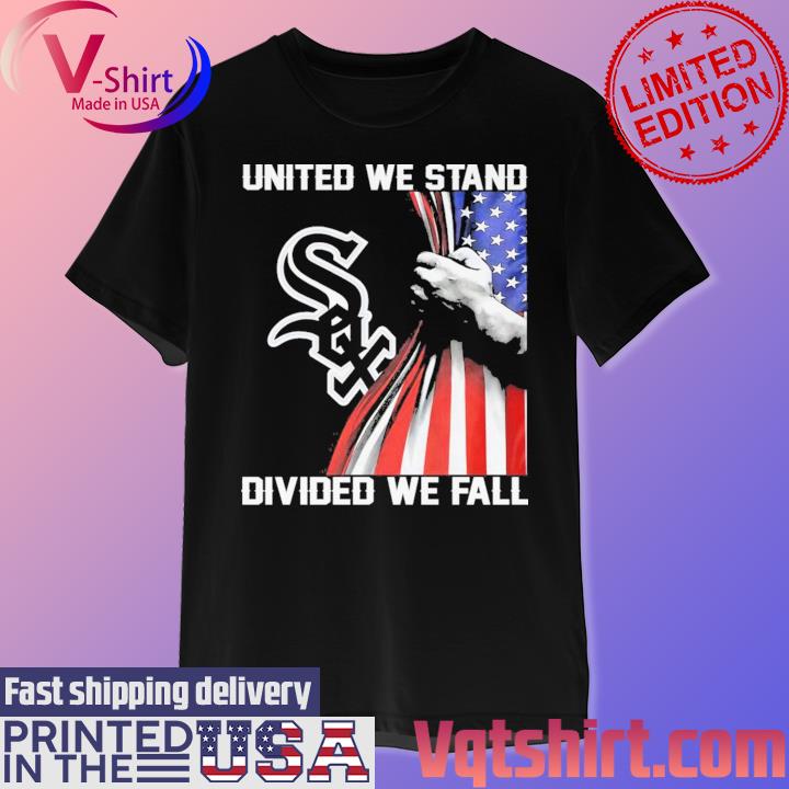 Chicago White Sox united we stand divided we fall American flag
