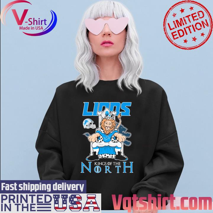 Detroit Lions Mascot Kings of the North 2023 s Sweater