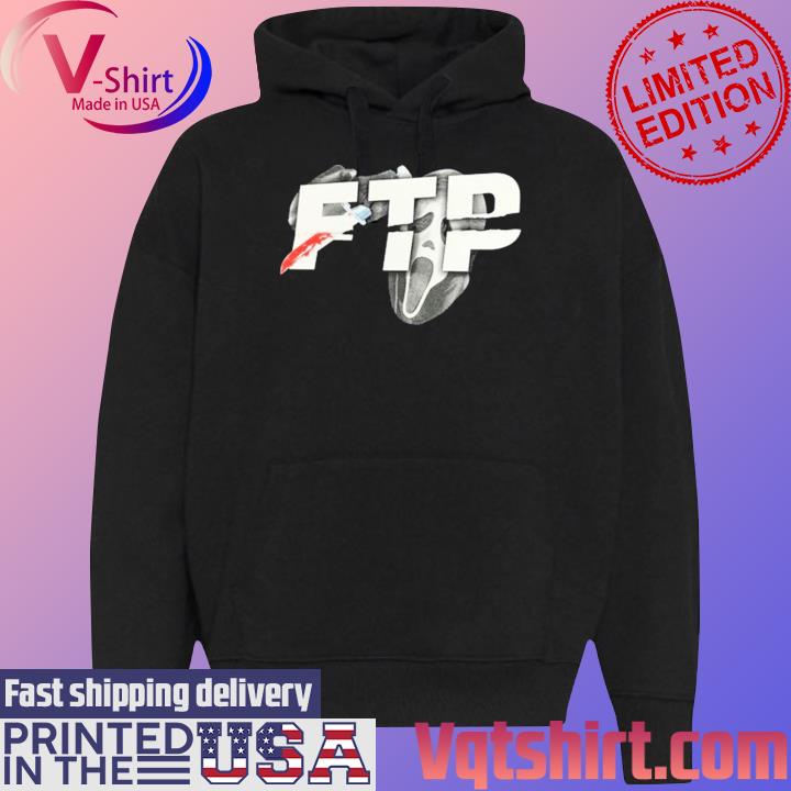 Ftp Ghost Halloween Shirt Black Hoodie