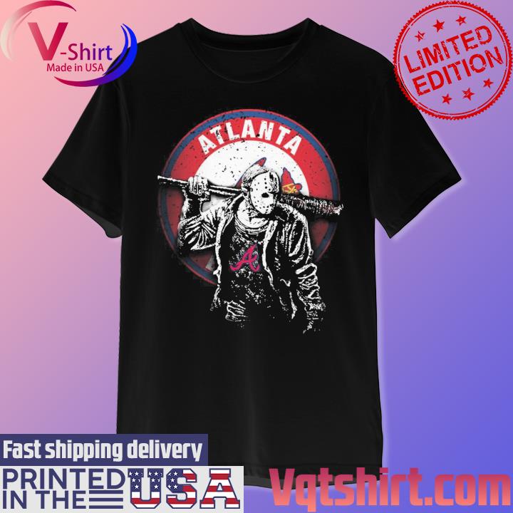 Vqtshirt - Jason Voorhees Atlanta Braves Halloween shirt - Myluxshirt News
