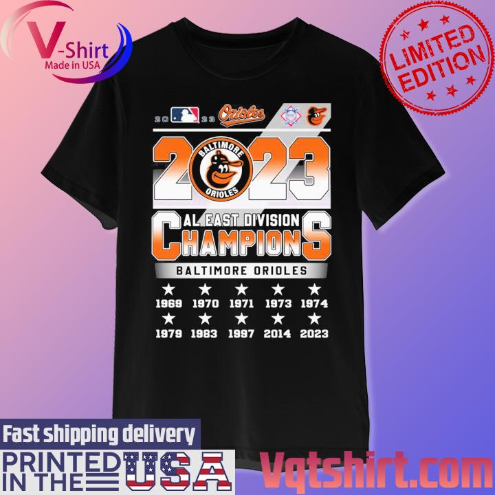 Baltimore Orioles AL East Division Champions Unisex Shirt, hoodie, sweater, long  sleeve and tank top