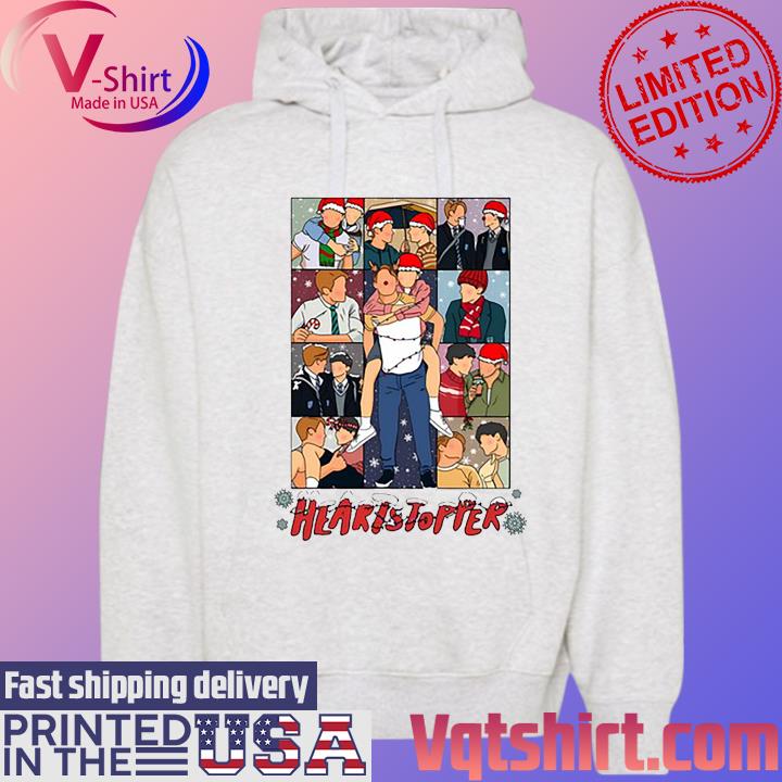 Nick And Charlie Heartstopper Art Eras Tour Christmas Shirt Hoodie