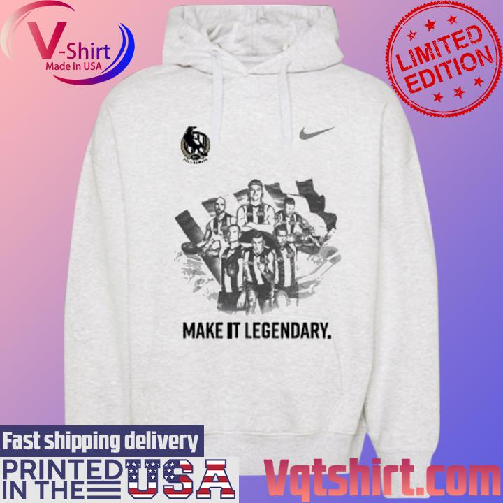 Nike Collingwood Magpies Make it Legendary s Hoodie