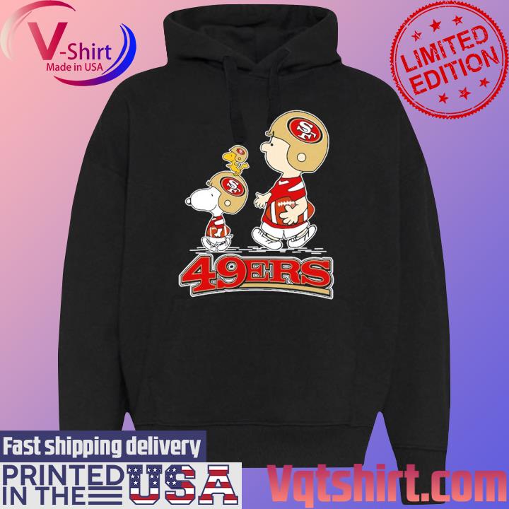 Super Bowl San Francisco 49ers T-shirt Snoopy The Peanuts San