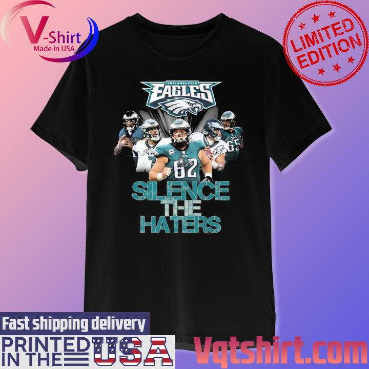 Philadelphia Eagles Silence The Haters Signatures T-Shirt