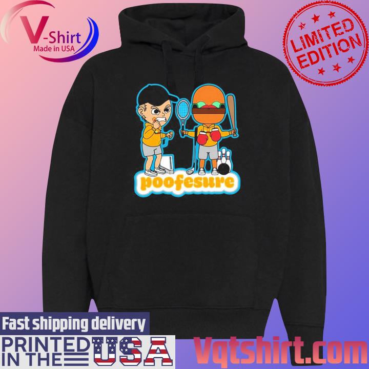 Poofesure Shirt Black Hoodie