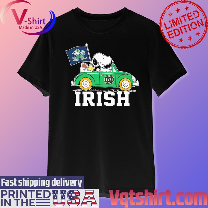 Snoopy and Woodstock driver Car Irish 2023 shirt