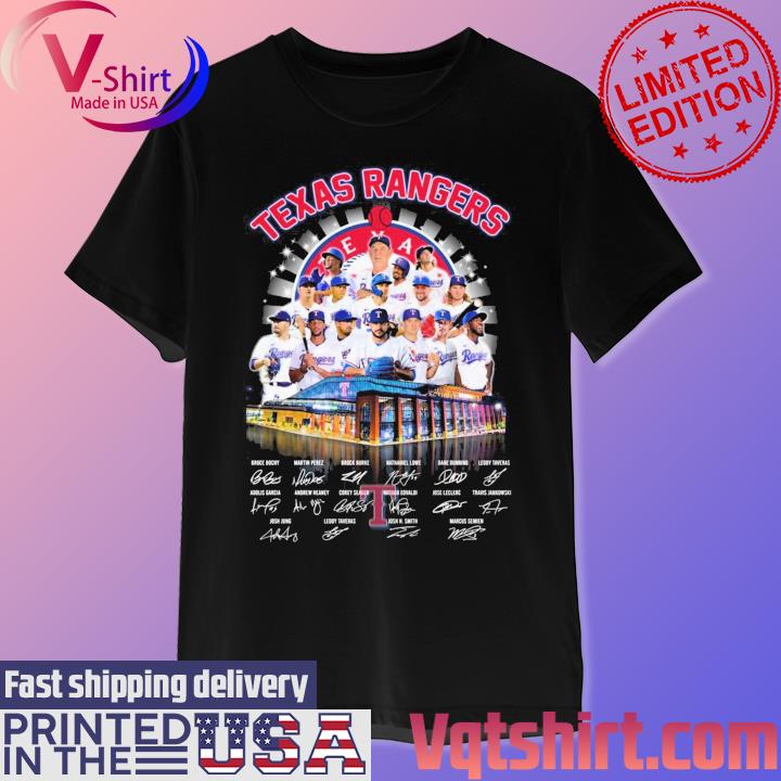 Rangers 22-23 Playoff Team Photo T-Shirt - Briotee