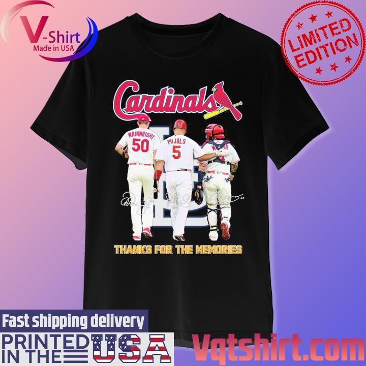 St Louis Cardinals Adam Wainwright Albert Pujols And Yadier Molina 2022 The  Final Ride shirt,Sweater, Hoodie, And Long Sleeved, Ladies, Tank Top