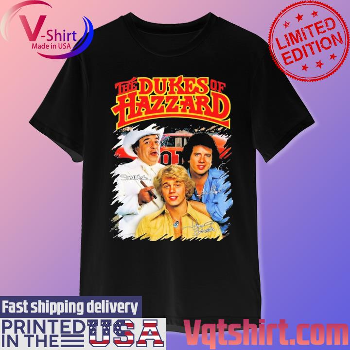 The Dukes Of Hazzard Signatures T-Shirt