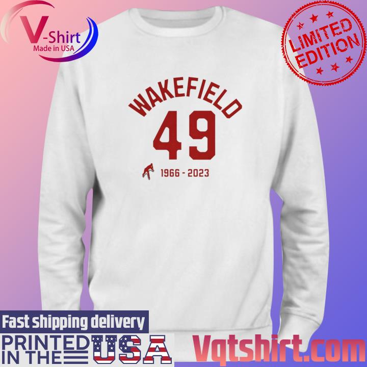 Tim Wakefield #49 Jersey Number T Shirts, Hoodies, Sweatshirts & Merch