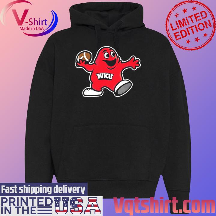 Wku Football The Big Red Quarterback Shirt Black Hoodie