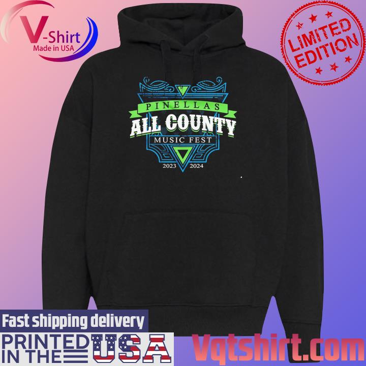 2023-2024 Pinellas All County Chorus Festival s Black Hoodie